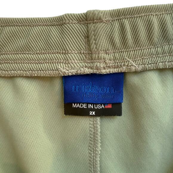 Irideon Riding Pants Tan / Khaki Size 2X - Picture 6 of 9